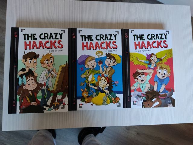 The crazy haacks colección 6 libros