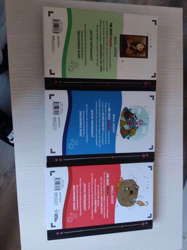 The crazy haacks colección 6 libros