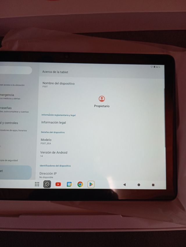 Tablet móvil totalmente nueva