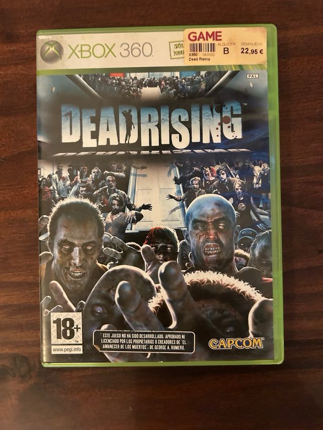 Juego Xbox360-Dead Rising