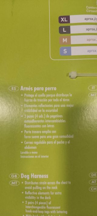 Dos Arnes para perro grande. XL y L