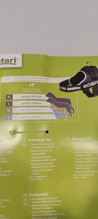 Dos Arnes para perro grande. XL y L