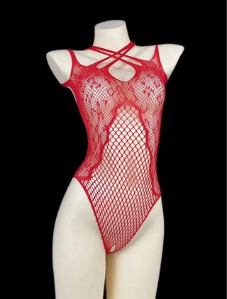 Traje de malla sexy para mujer