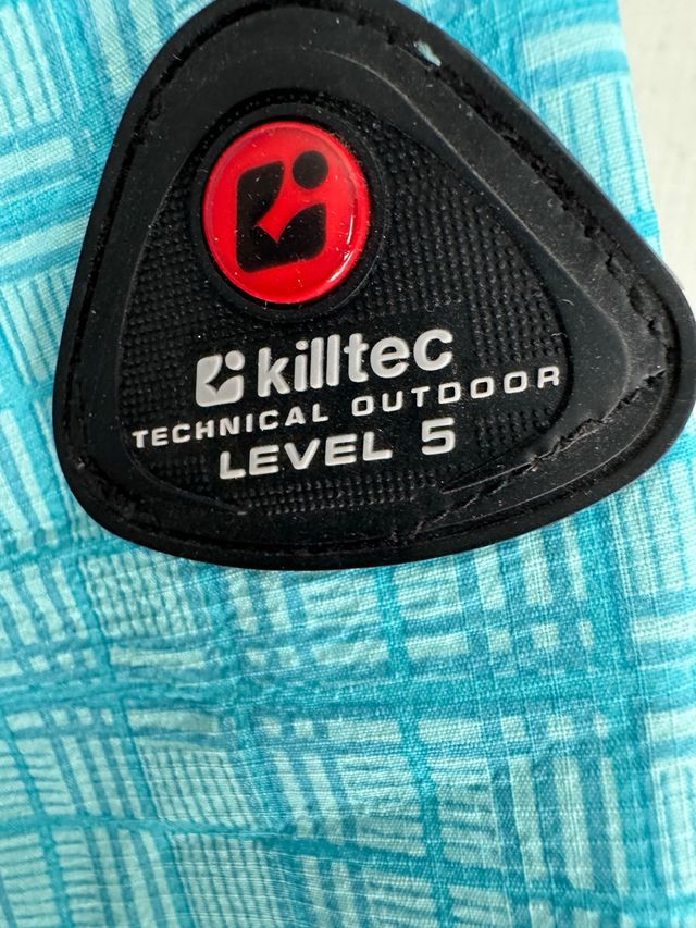 Giubbotto killtec celeste donna