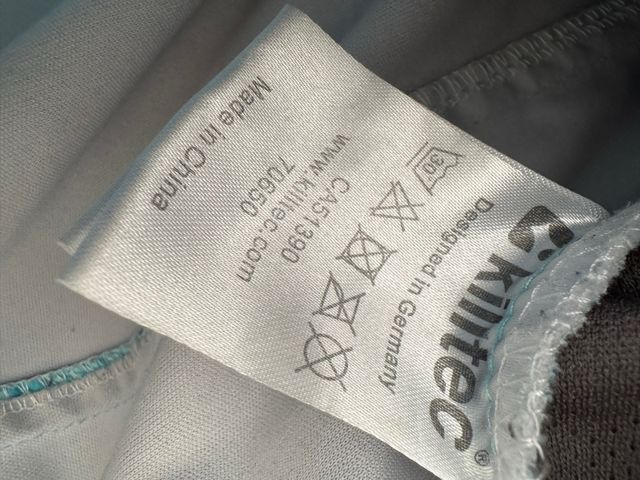 Giubbotto killtec celeste donna