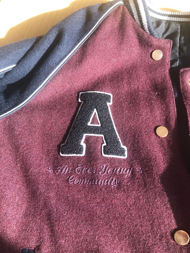 Cazadora reversible tipo bomber