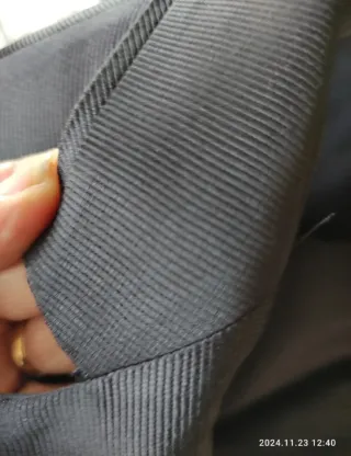 Traje caballero juvenil negro.