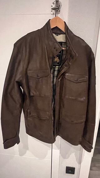Chaqueta cuero Black Cafe London