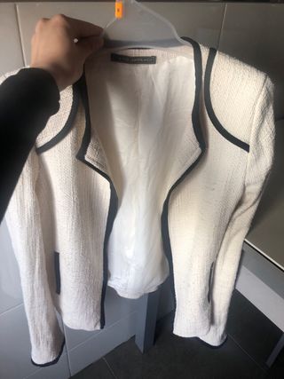 Americana chanel blanca