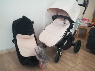 BUGABOO CAMALEON 3.Alumnio/negro y funda marfil