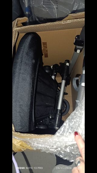 BUGABOO CAMALEON 3.Alumnio/negro y funda marfil