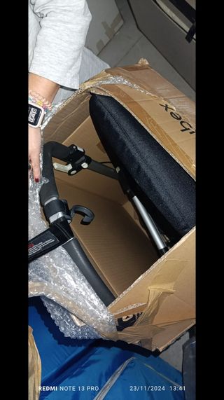 BUGABOO CAMALEON 3.Alumnio/negro y funda marfil