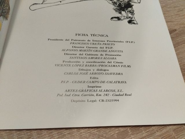 Comic turismo rural campo de calatrava