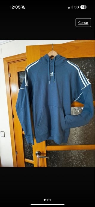 Sudadera Azul adidas revike Nueva con etiquetas