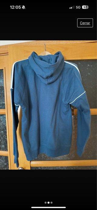 Sudadera Azul adidas revike Nueva con etiquetas