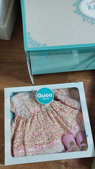 Muñeca Guca Reborn con pelo natural