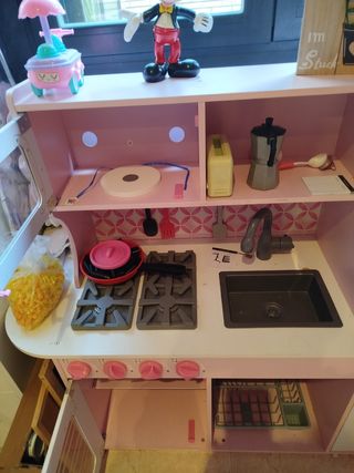 Cocinita madera