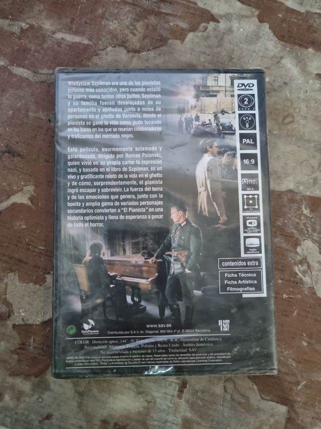 DVD EL PIANISTA