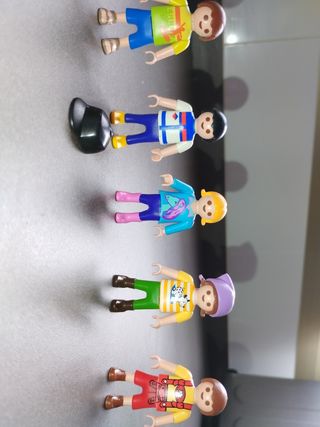 Lote 11 niños de Playmobil