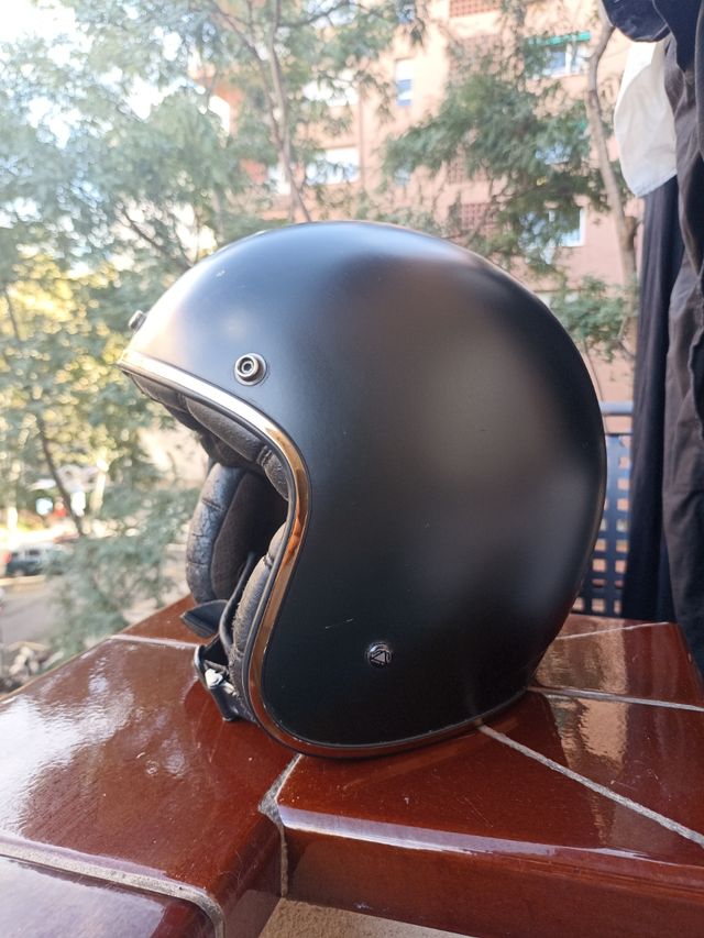 Casco moto LS2 of583 Bobber talla M