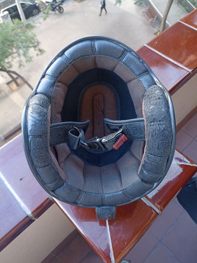 Casco moto LS2 of583 Bobber talla M