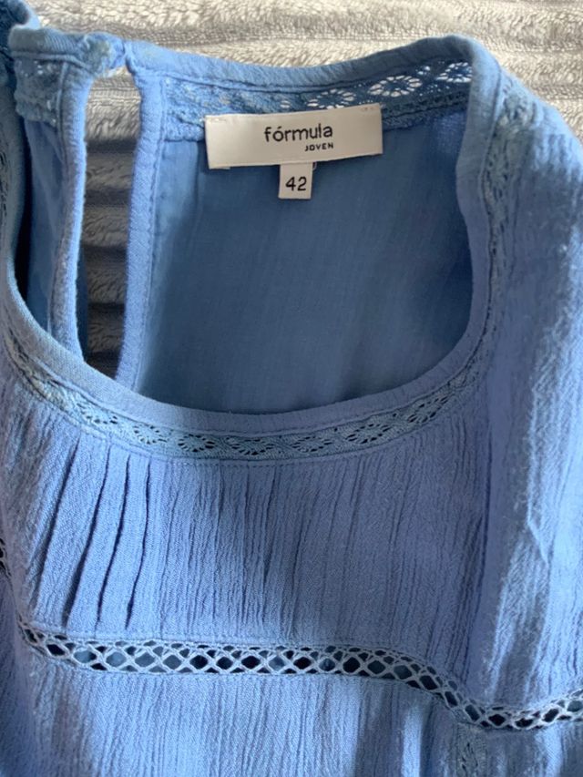 Vestido Azul Formula Joven