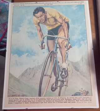 Quadro Fausto Coppi 