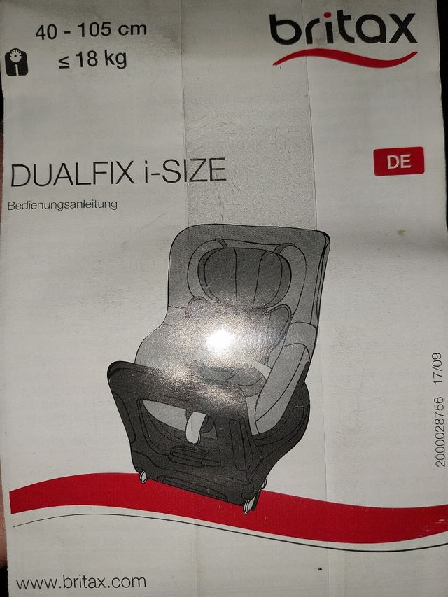 Silla coche BRITAX ROMER DUALFIX i-SIZE