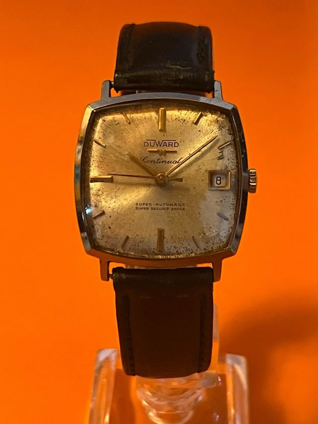 Reloj Duward automático Art Deco Continual