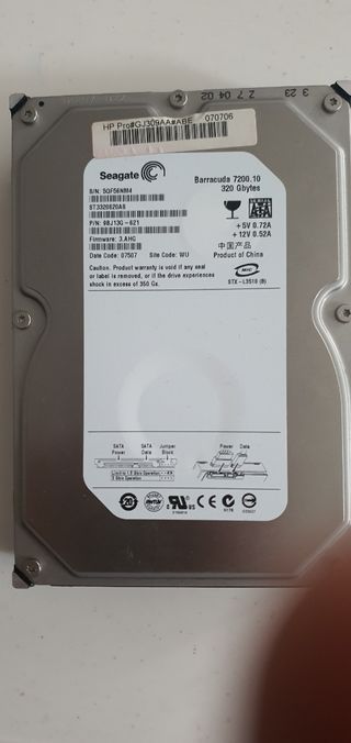DISCO DURO HDD SEAGATE 320GB