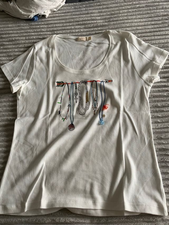 Camiseta Blanca Collie