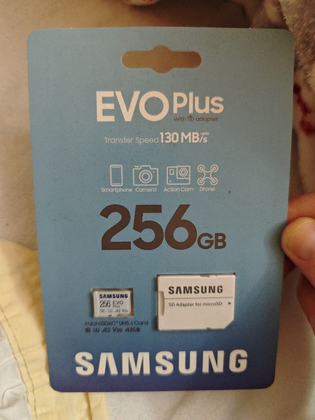 Micro sd Evo plus 256GB