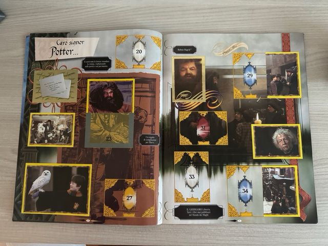 Album figurine Harry Potter 2001