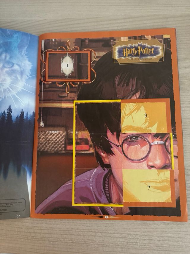 Album figurine Harry Potter 2001