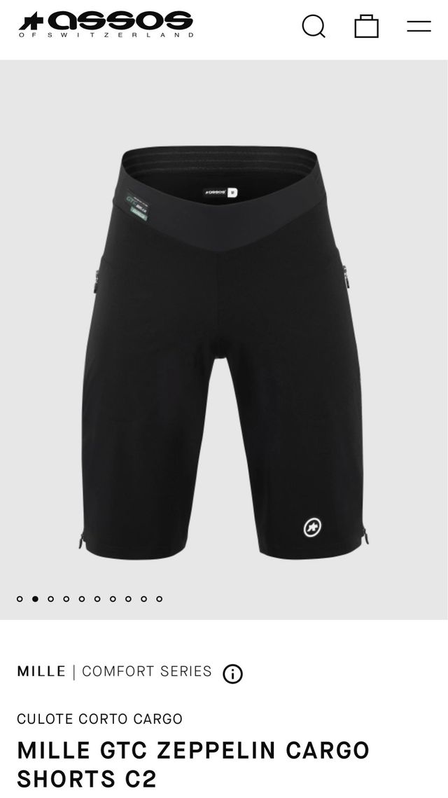 pantalon  assos zepelin