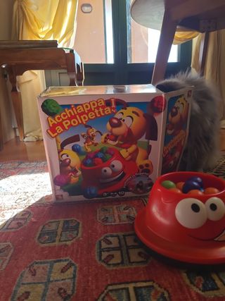 Gioco "l'acchiappa polpette"
