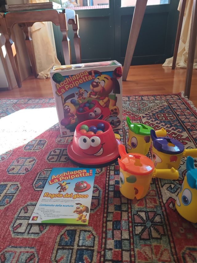 Gioco "l'acchiappa polpette"