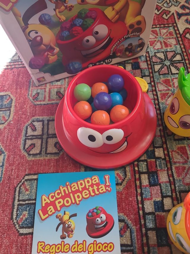 Gioco "l'acchiappa polpette"