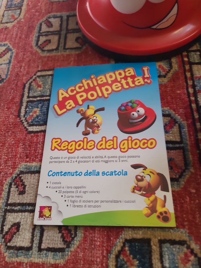 Gioco "l'acchiappa polpette"
