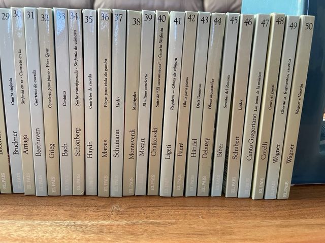 COLECCIÓN CDS MÚSICA CLÁSICA