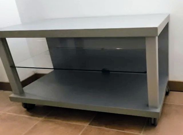 Mueble mesa baja salón televisión de madera