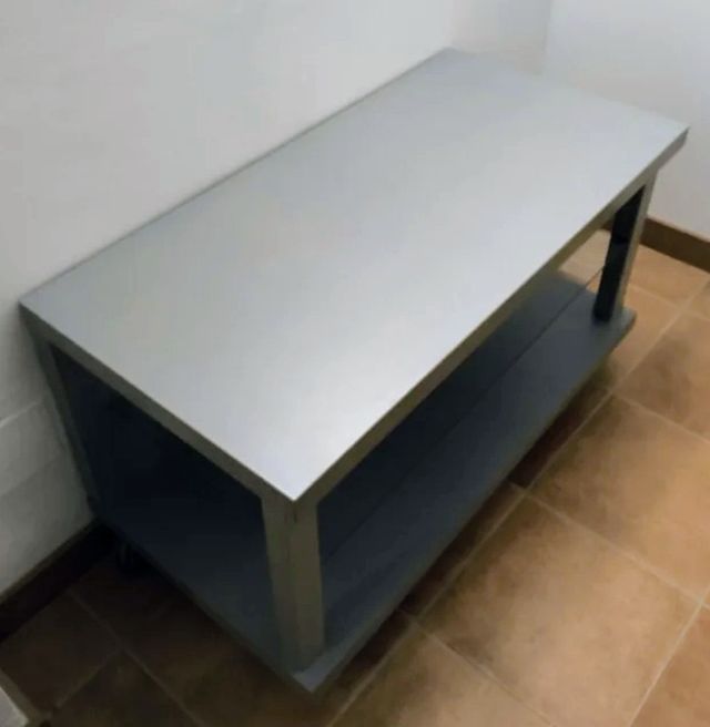 Mueble mesa baja salón televisión de madera