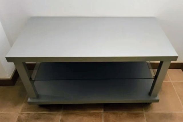 Mueble mesa baja salón televisión de madera