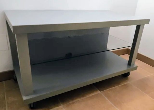 Mueble mesa baja salón televisión de madera