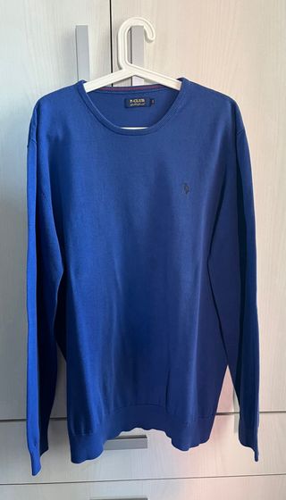 Maglione a girocollo in cotone, P-Club