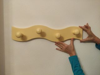 Percha pared 