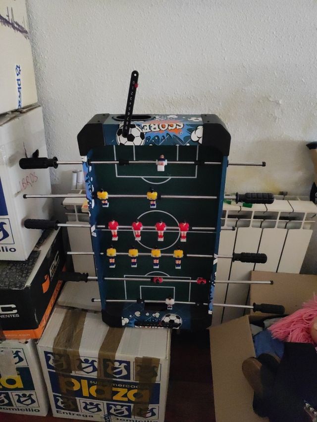 Regalo Futbolín de mesa, solo 5 euros