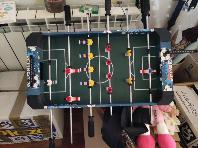 Regalo Futbolín de mesa, solo 5 euros