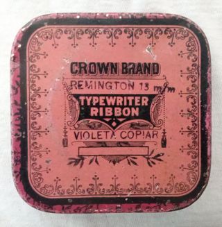 Cajita antigua de lata