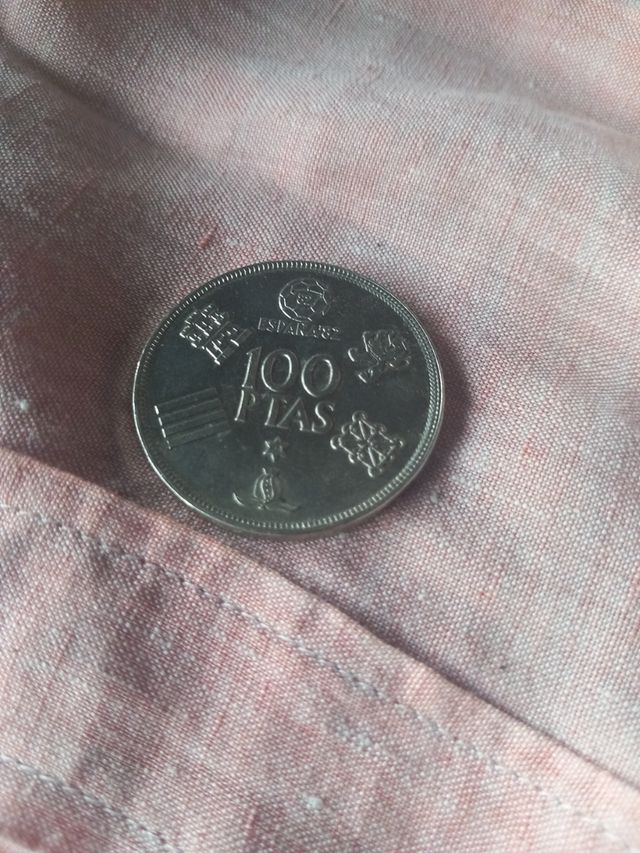 Moneda 1⁰pesetas  Mundial 82